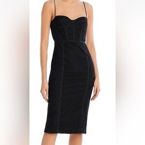 Bardot Black Strapless Dress